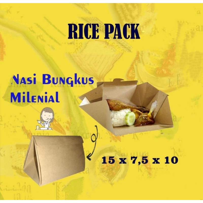 Jual Rice Pack isi 25 pcs | Shopee Indonesia
