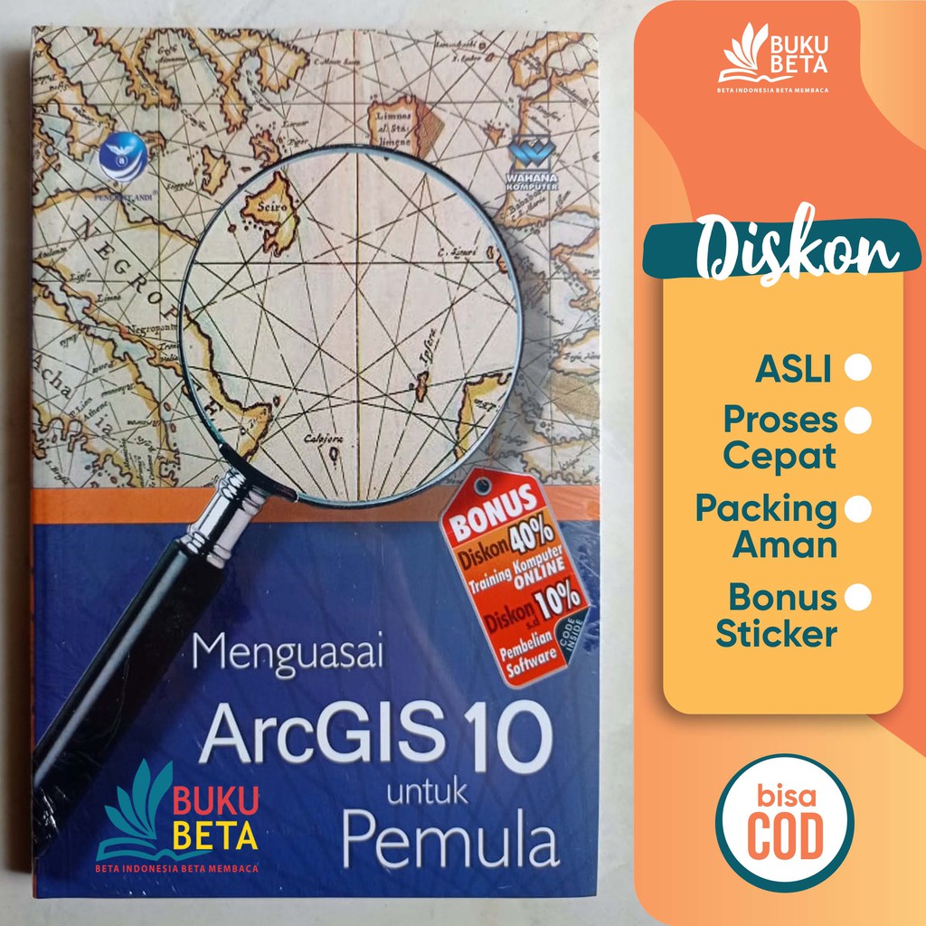 Jual Menguasai Arcgis 10 Untuk Pemula Wahana Komputer Shopee Indonesia