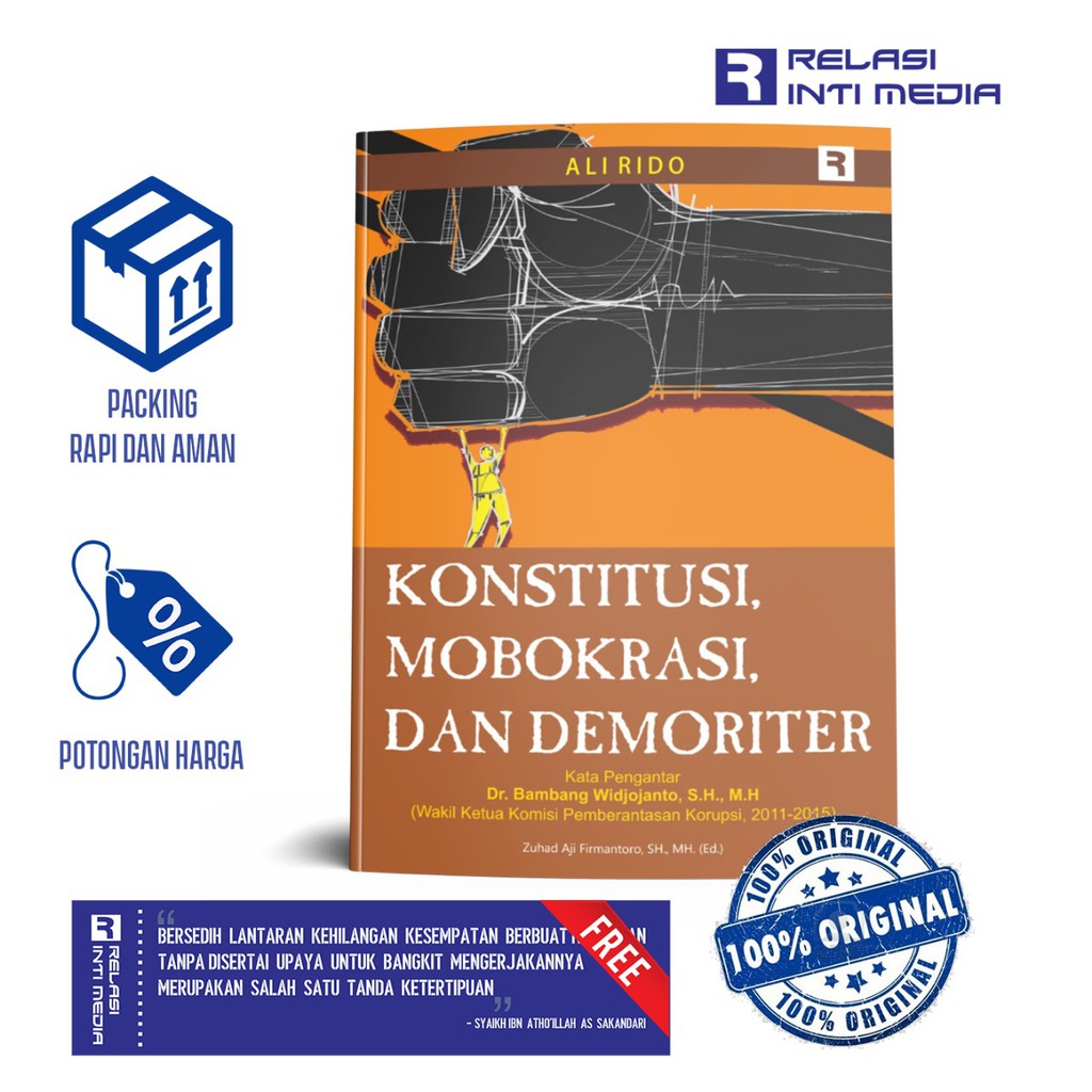 Jual Buku KONSTITUSI, MOBOKRASI, DAN DEMORITER - Ali RIdho | Shopee ...