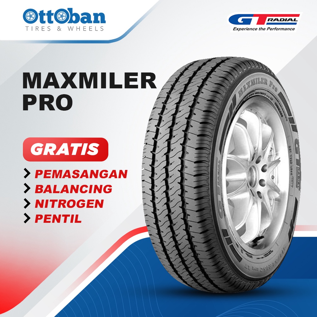 Jual GT Radial Maxmiler Pro 175 R13C 97 95R Ban Mobil Shopee