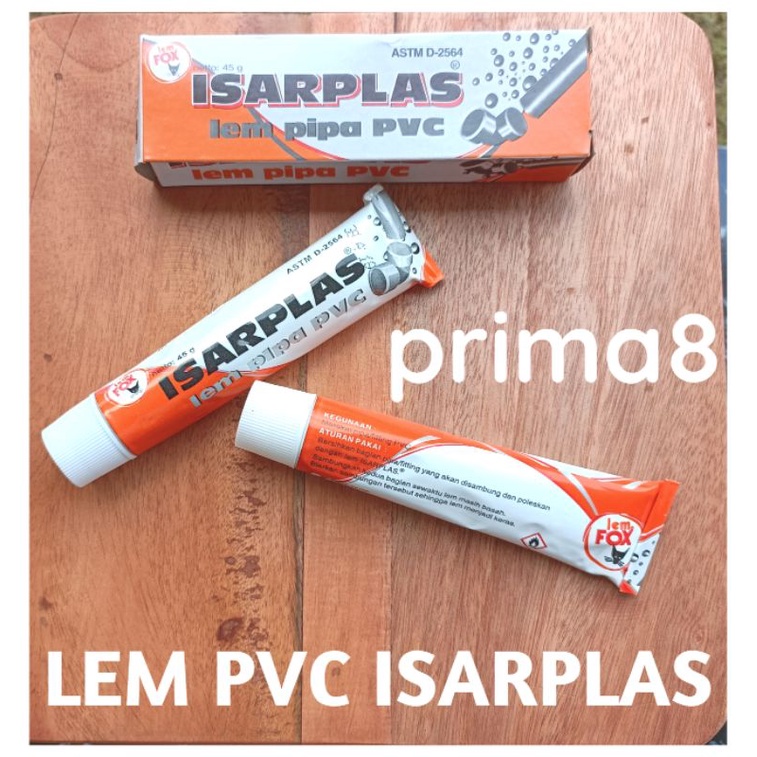 Jual LEM PVC ISARPLAS Tube 40gr ASLI ORIGINAL | Shopee Indonesia