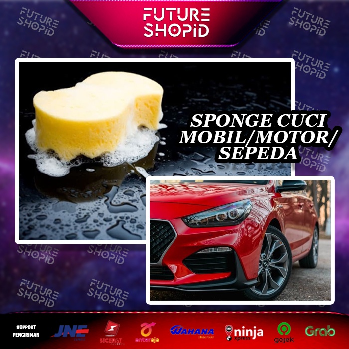 Jual Spons Cuci Mobil Motor Sepeda Sponge Busa Car Wash Tebal Foam ...