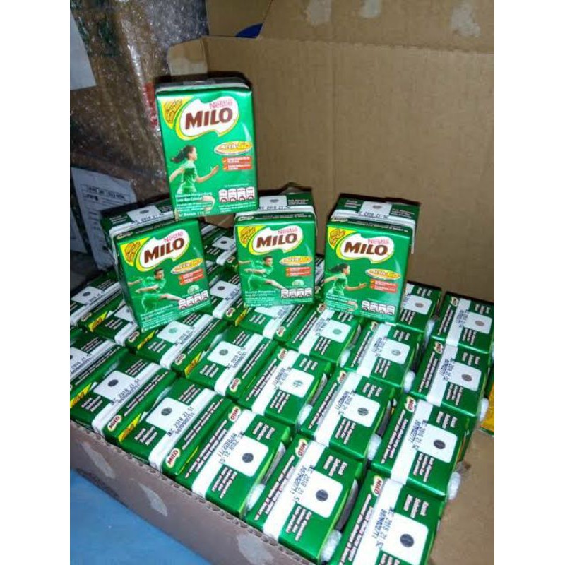 Jual Milo uht susu coklat kotak kecil minuman dingin | Shopee Indonesia