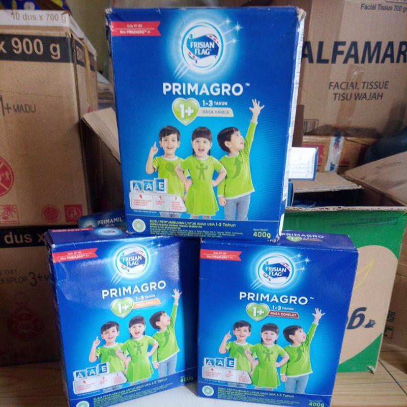 Jual Susu primagro 1+400gr/360gr madu/vanila/cok | Shopee Indonesia