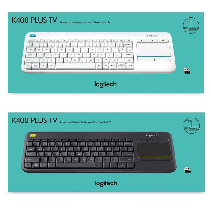 Jual LOGITECH K400 PLUS TV/KEYBOARD LOGITECH WIRELESS/KEYBOARD LOGITECH