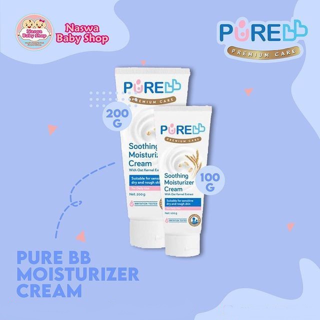 Jual Pure BB Soothing Moisturizer Cream 100gr 200gr | Shopee Indonesia