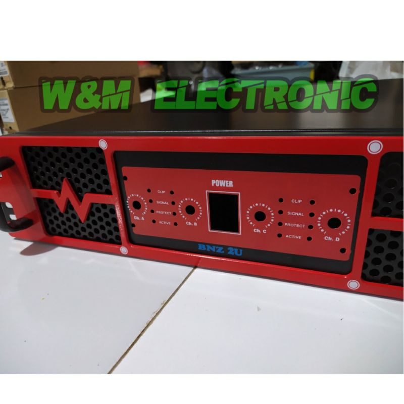 Jual Box Power Amplifier 2U 4Channel Plat Tebal | Shopee Indonesia
