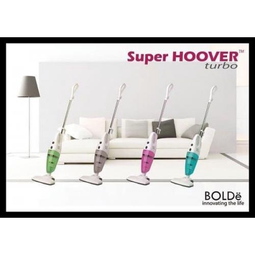 Jual BOLDe Super HOOVER TURBO Compact Vacuum Cleaner Warna Biru