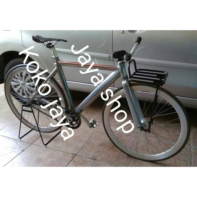 Jual Rak depan sepeda rak pannier sepeda front rak sepeda | Shopee ...