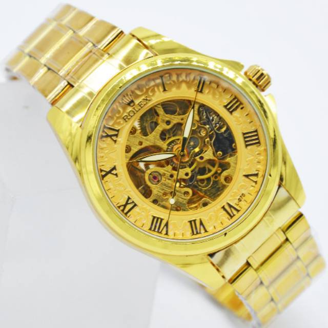 Jual Jam Tangan Automatic Gold series Murah Shopee Indonesia