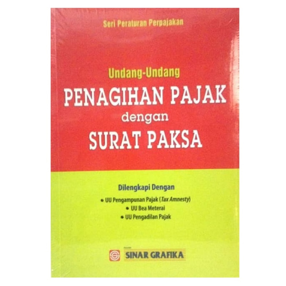 Jual Seri Peraturan Perpajakan: Undang Undang Penagihan Pajak Dengan ...