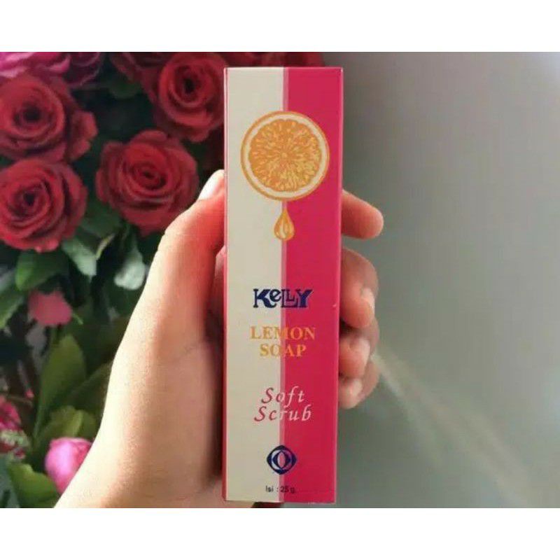 Jual KELLY LEMON SOAP SOFT SCRUB | Shopee Indonesia