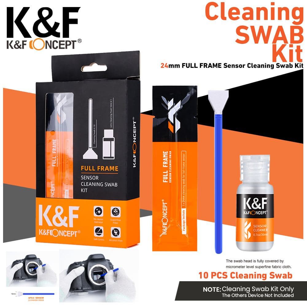 Jual KNF Concept 24mm Full Frame Sensor Cleaning Swab Kit with Cleaning