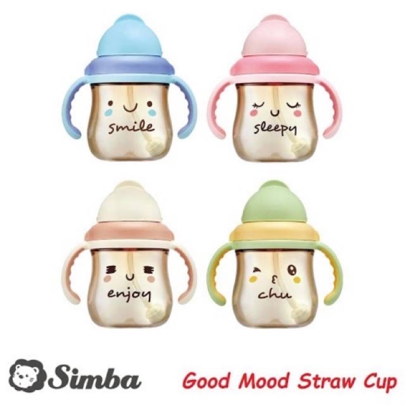 Jual Simba P8663 Good Mood PPSU Sippy Cup With Handle Botol Minum 250ml ...