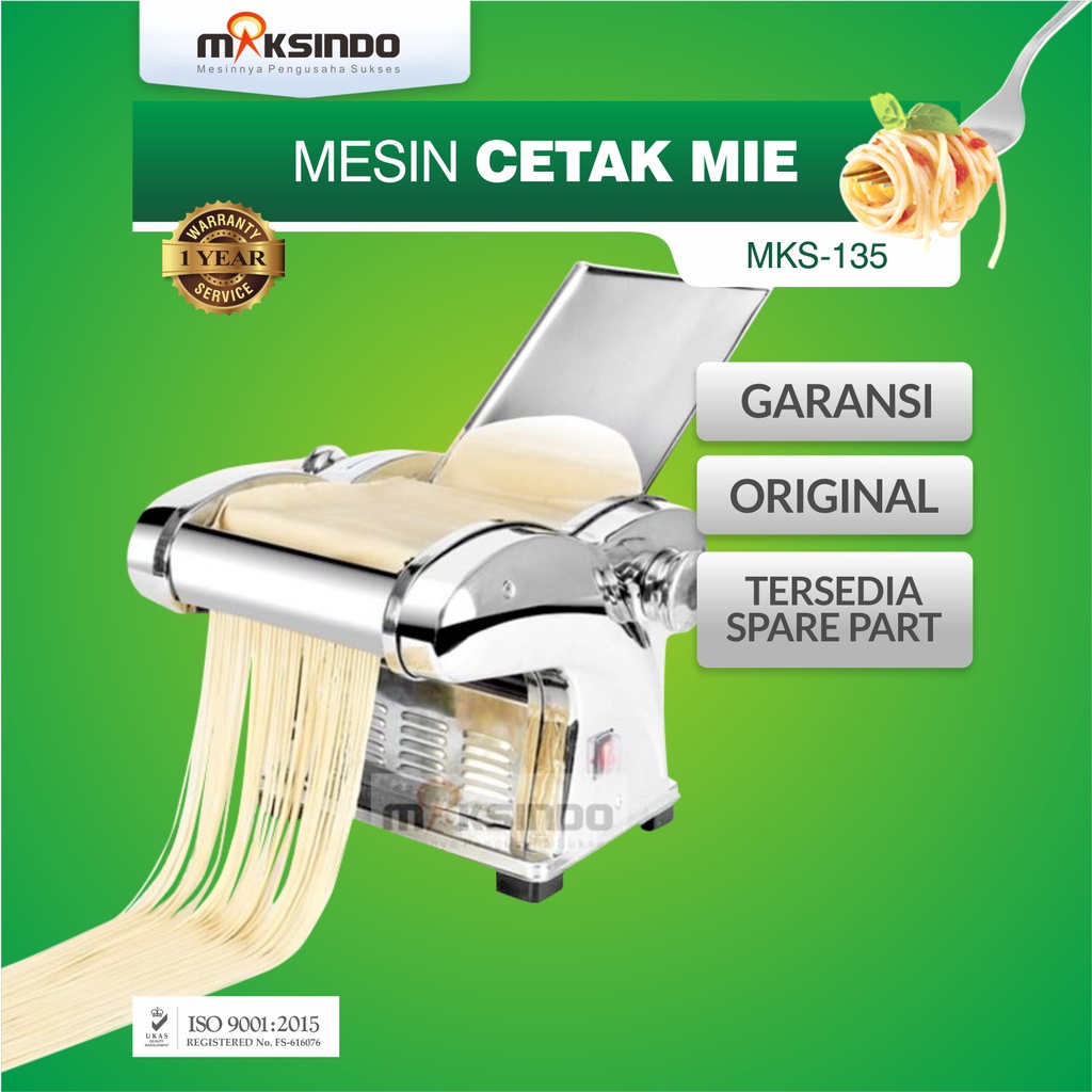 Jual Mesin Cetak Mie Type MKS-135 Maksindo | Shope…