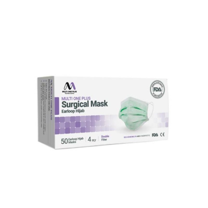 Jual Surgical Mask 4ply Multi One Plus | Shopee Indonesia