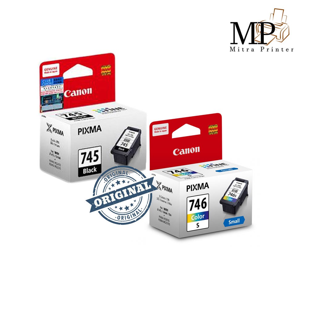 Jual Canon Cartridge PG745 S atau CL746 S Original MG2570s TR4570s ...