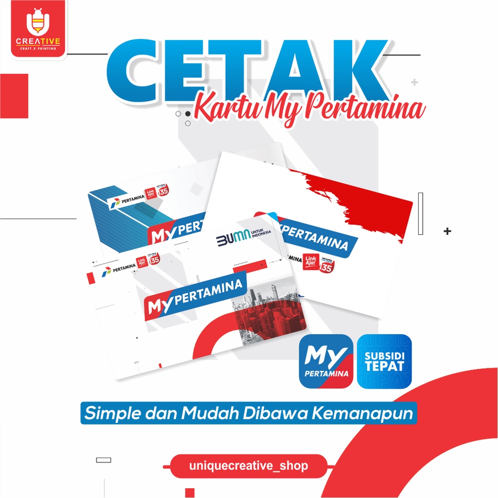 Jual Cetak Kartu MyPertamina Resmi | Shopee Indonesia