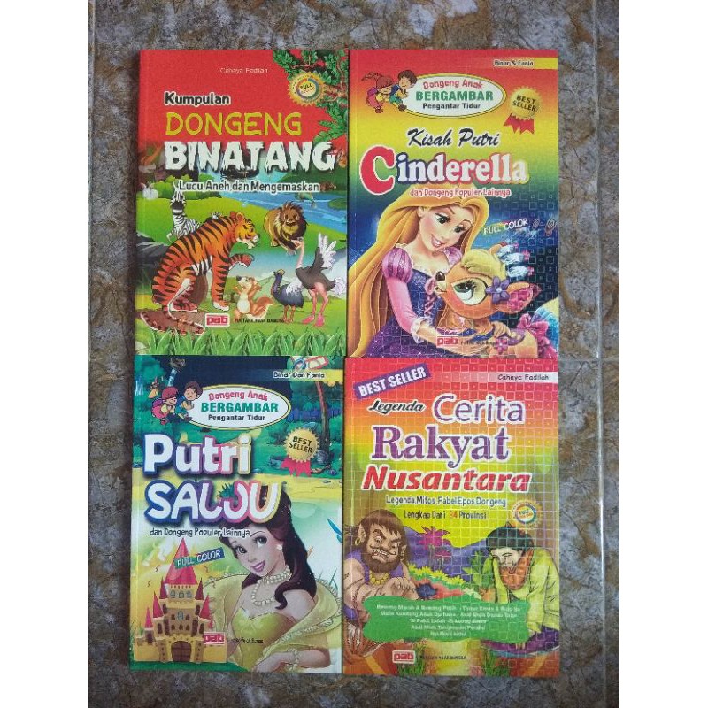 Jual BUKU CERITA ANAK BERGAMBAR WARNA | Shopee Indonesia