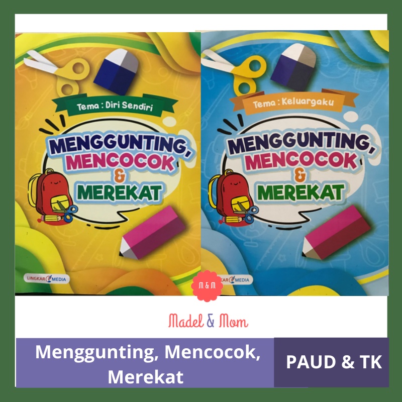 Jual BUKU AKTIVITAS GUNTING TEMPEL : MENGGUNTING MENCOCOK DAN MEREKAT ...