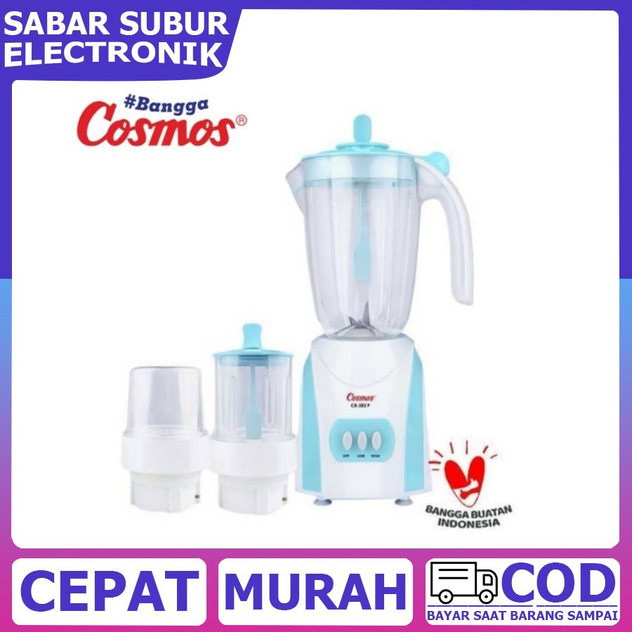 Jual PROMO COSMOS CB-282P Blender Dgn Kapasitas 2L - Body Plastik ...