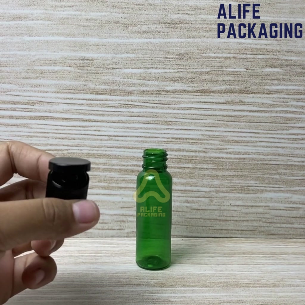 Jual Botol Fliptop 30 ml | Botol PET 30 ml | Botol Plastik 30 ml ...