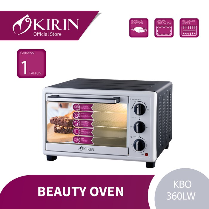 oven kirin low watt 300 watt