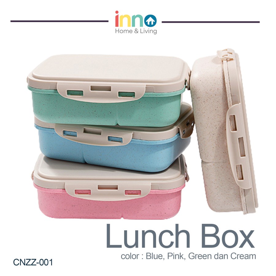 Wadah penyimpanan bekal makan siang yang praktis