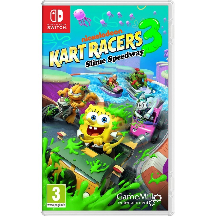 Jual Nintendo Switch Nickelodeon Kart Racers 3 Slime Speedway | Shopee ...