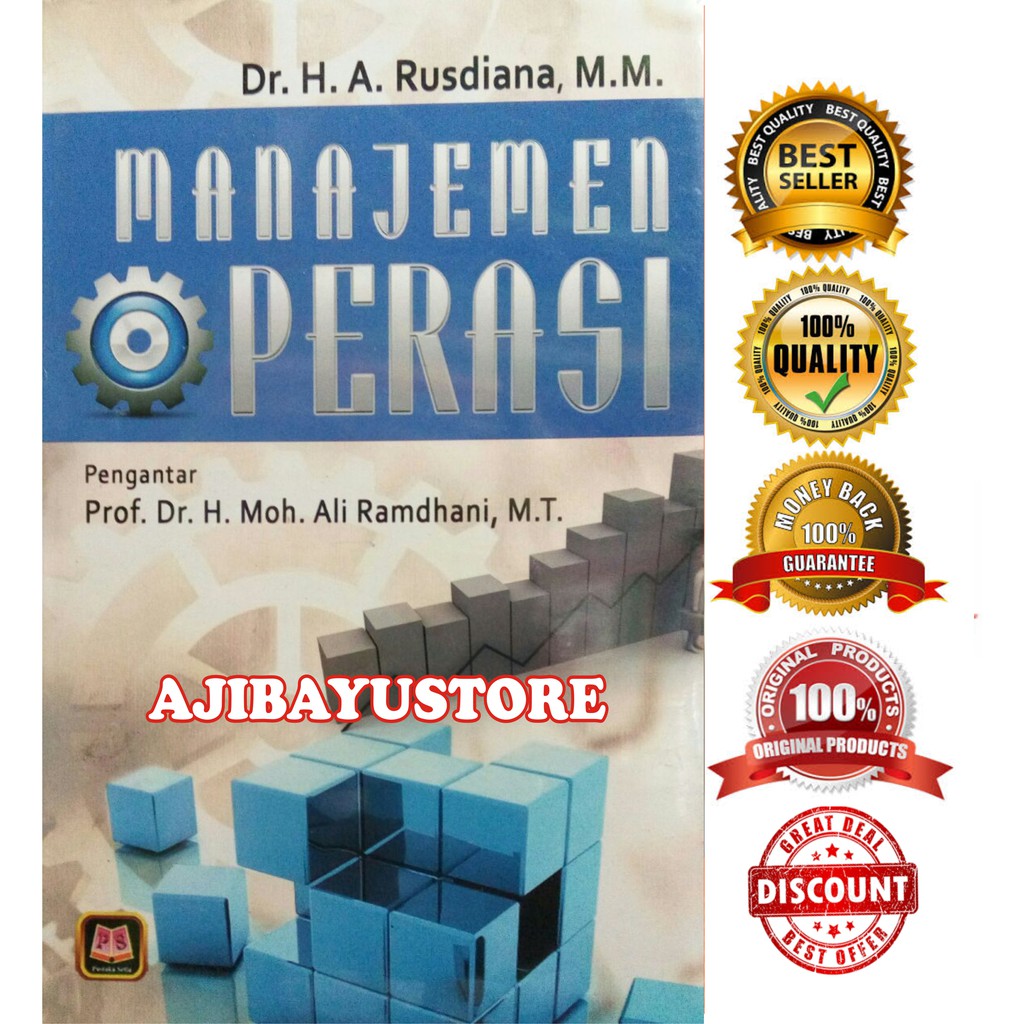 Jual MANAJEMEN OPERASI Rusdiana Pustaka Setia | Shopee Indonesia