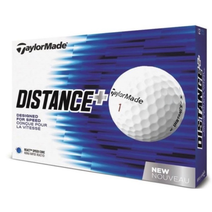 Jual Golf Ball Taylormade Distance Plus - Bola Golf (12 Balls) Th-892 ...