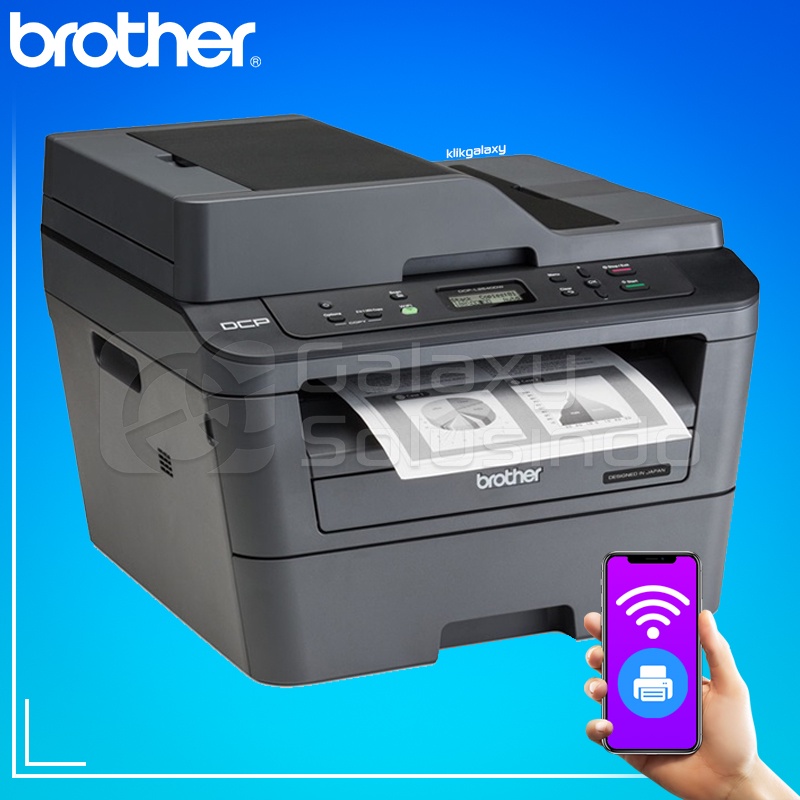 Jual Brother DCPL2540DW Laser All in One Printer, Scan & Copy Duplex