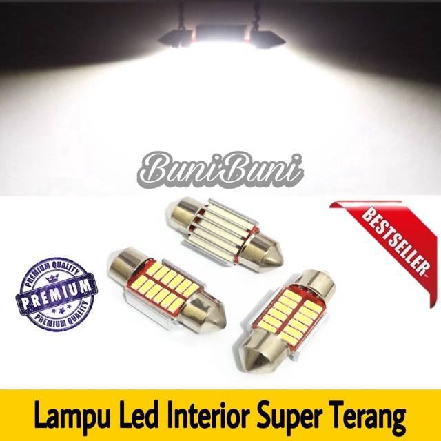 Jual Bohlam Lampu Led Plafon Untuk Kabin Interior Mobil Mm Super