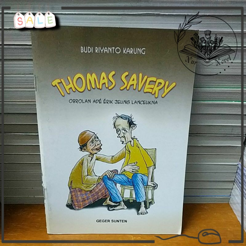 Jual Buku Novel Sunda Thomas Savery - Budi Riyanto Karung - 100% Buku ...