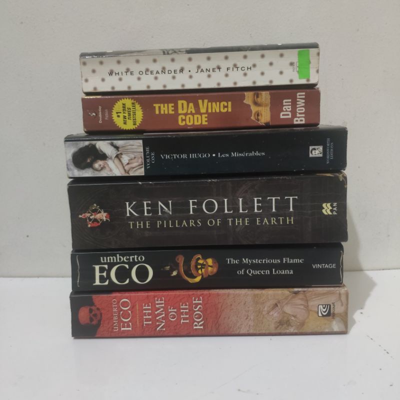 Jual Buku Novel Bahasa Inggris/English Novels Part 2 (Preloved/Second ...