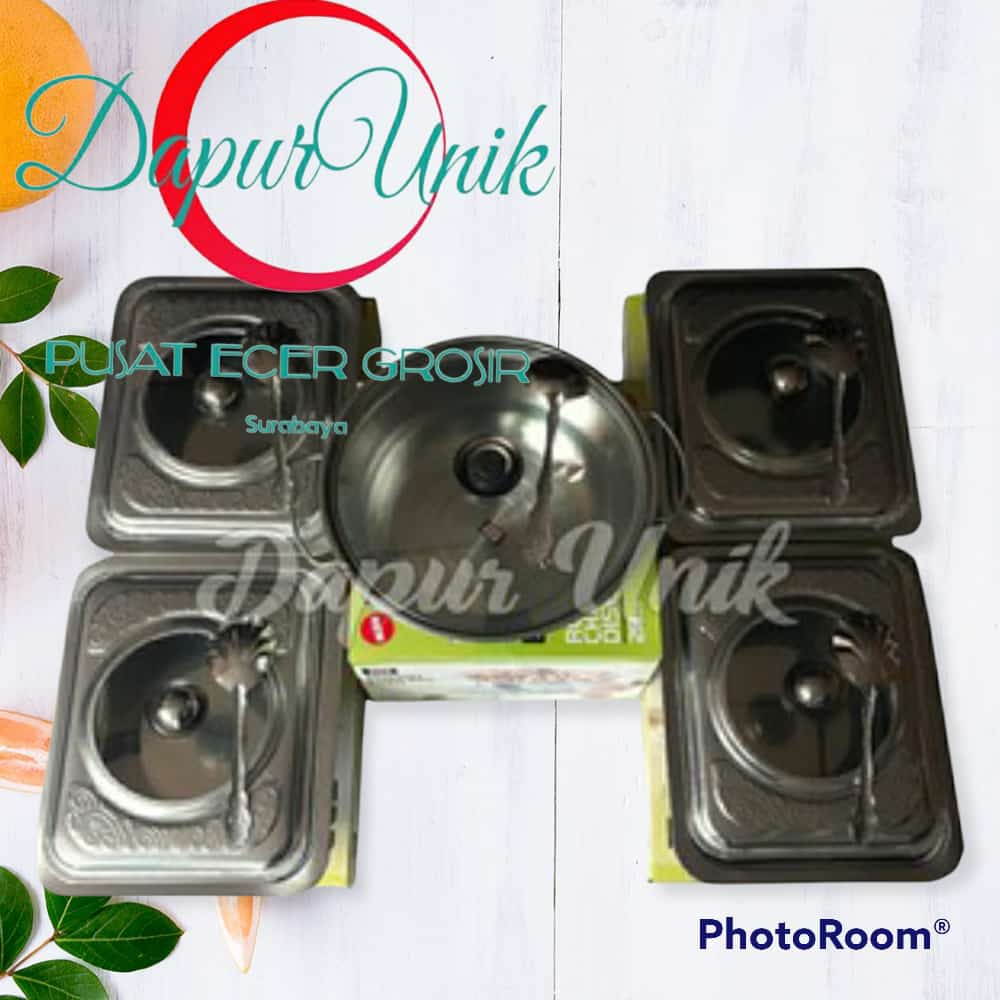 Jual DAPUR UNIK SET PRASMANAN WADAH SAJI HOCKWAY 555 KOTAK 4 BULAT 1 ...