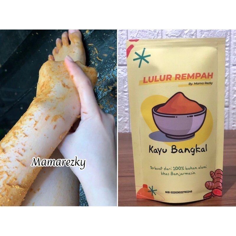 Jual Lulur Rempah Kayu Bangkal Khas Banjarmasin Kalimatan Original