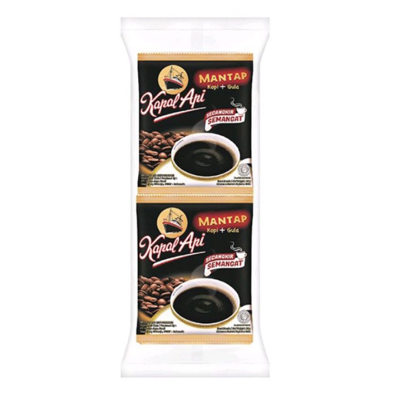 Jual kapal api mantap kopi+gula 8 sachet | Shopee Indonesia