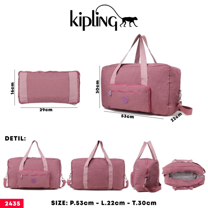 Jual Travel bag Kipling lipat premium ukuran jumbo Shopee Indonesia
