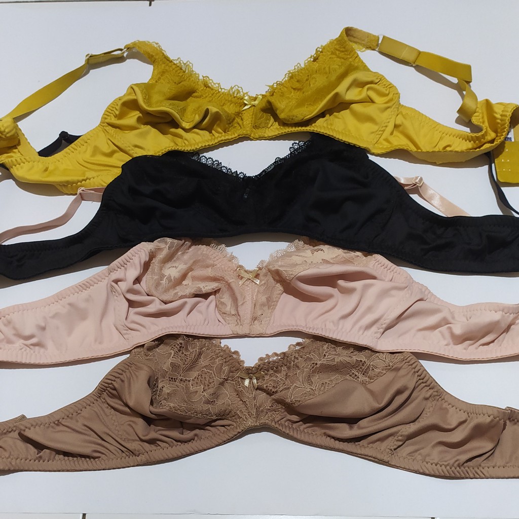 Jual 3 PCS BH BRA RENDA BEHA WANITA DEWASA BEHA SEXY TANPA KAWAT TANPA ...