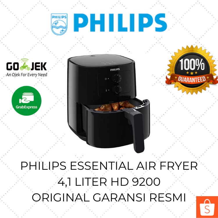 Philips air outlet fryer watt