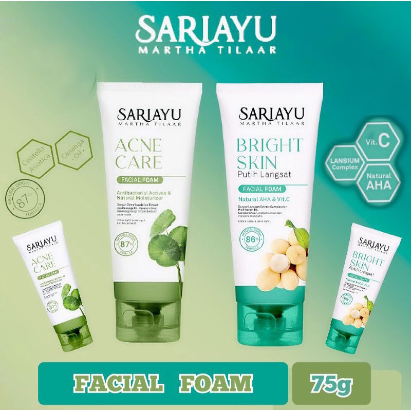 Sariayu deals facial foam