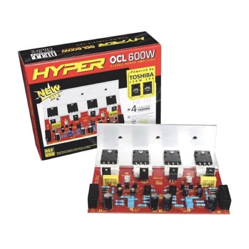 Jual KIT HYPER OCL 600 WATT BELL BGR POWER AMPLIFIER | Shopee Indonesia