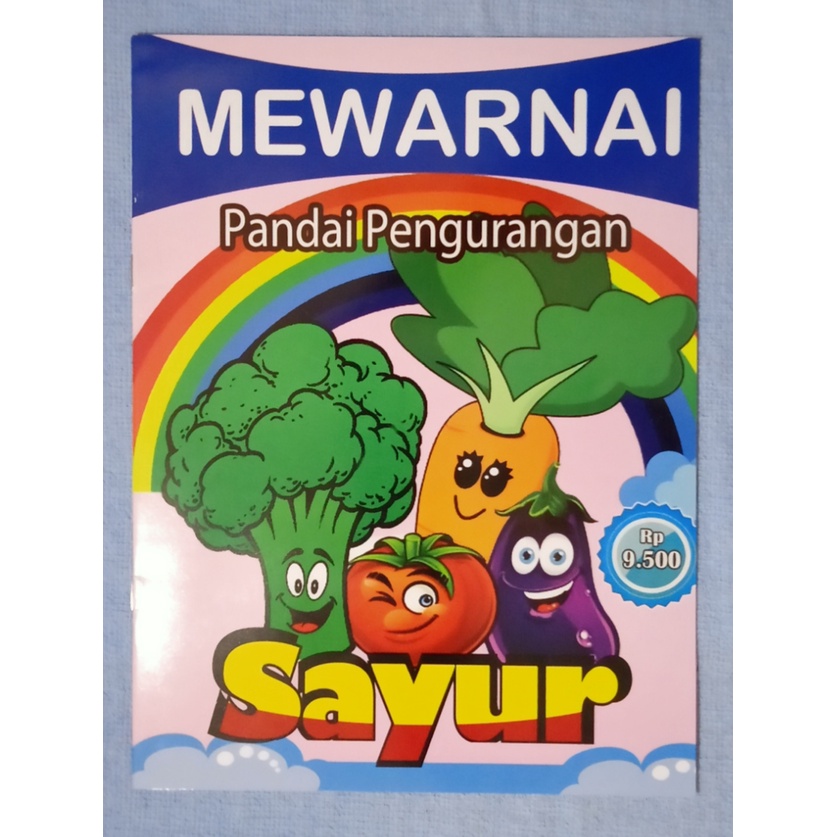 Jual Buku Tk Dan Paud Mewarnai Sayur Sambil Belajar Pengurangan Shopee Indonesia 2688