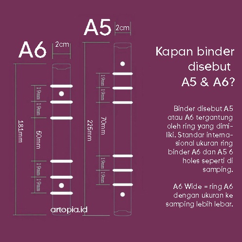 Jual [Artopia] [A6 Wide] Half Window Binder Album Penyimpanan Photocard ...