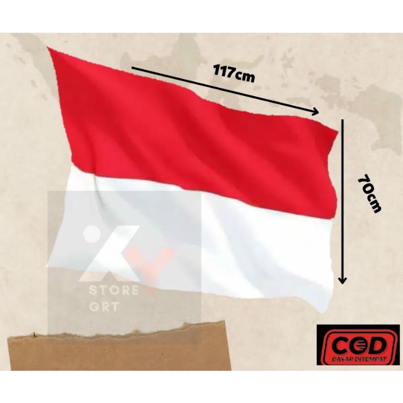 Jual Bendera Merah Putih Ukuran Sedang Shopee Indonesia