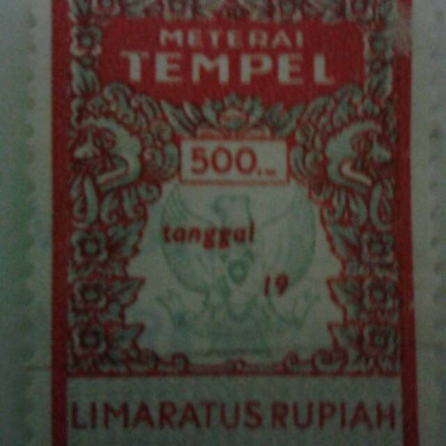Jual Materai 500 rupiah | Shopee Indonesia
