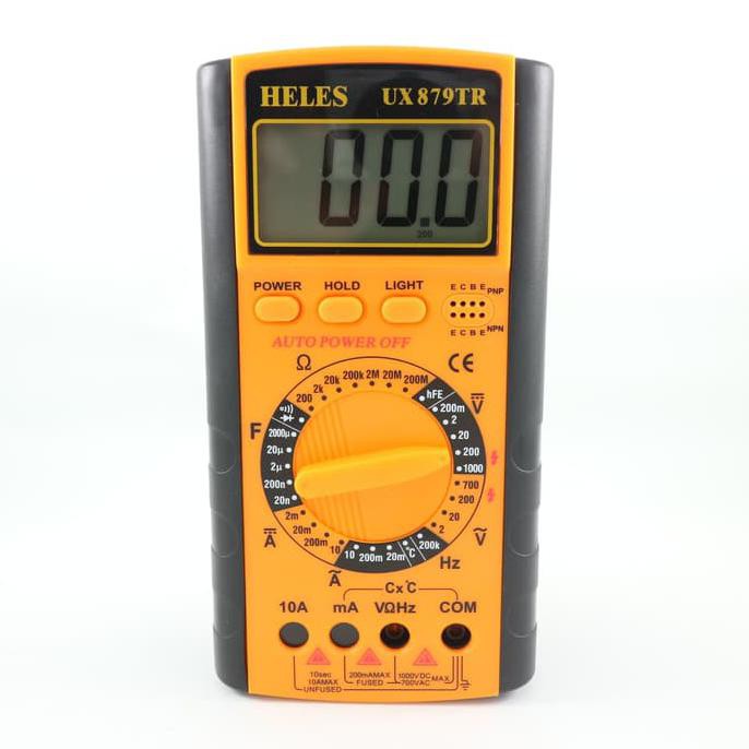 Jual Multimeter Avometer Digital Multitester Tester Heles Ux879Tr Ux