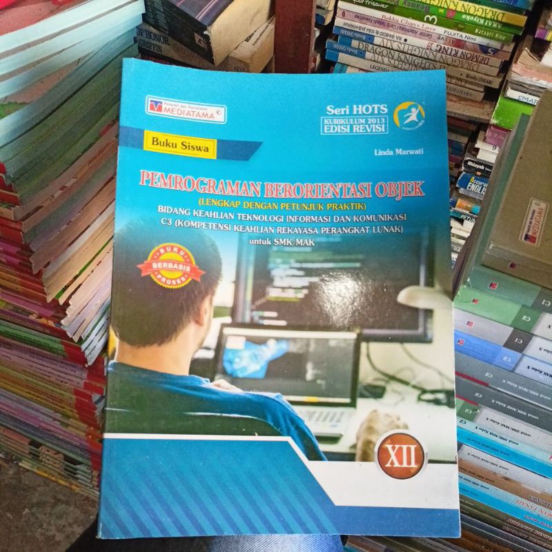 Jual BUKU SISWA PEMROGRAMAN BERORIENTASI OBJEK KELAS XII LINDA MARWATI ...