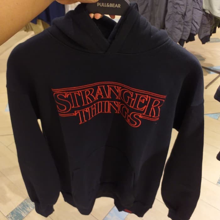 Stranger things hoodie pull and cheap bear